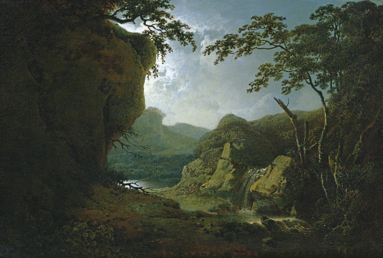 Dovedale by Moonlight 作： ダービーのジョセフライト