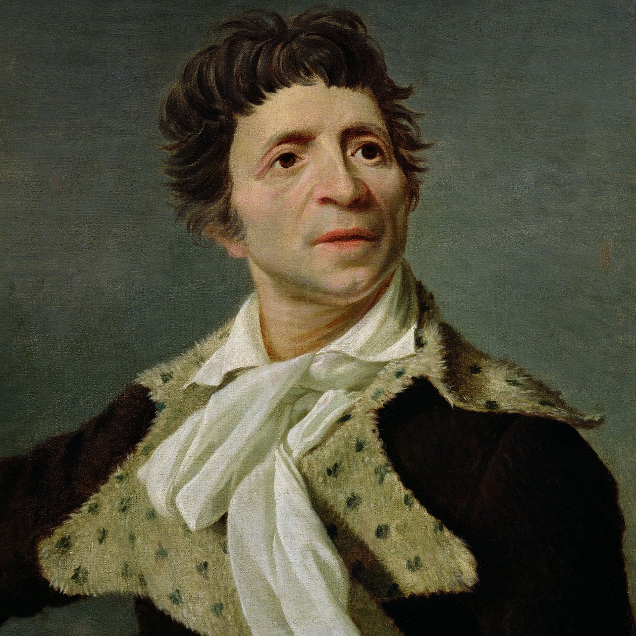 フランス語：政治家ジャン＝ポール・マラ（1743-1793）の肖像 作： ジョセフ・ボーズ
