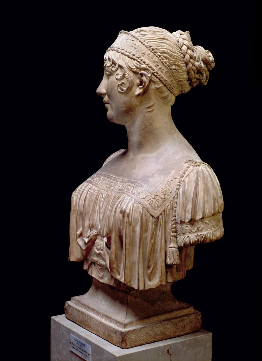 ジャンヌデルホルムの胸像、1802年（テラコッタ） 作： ジョセフ・シナード