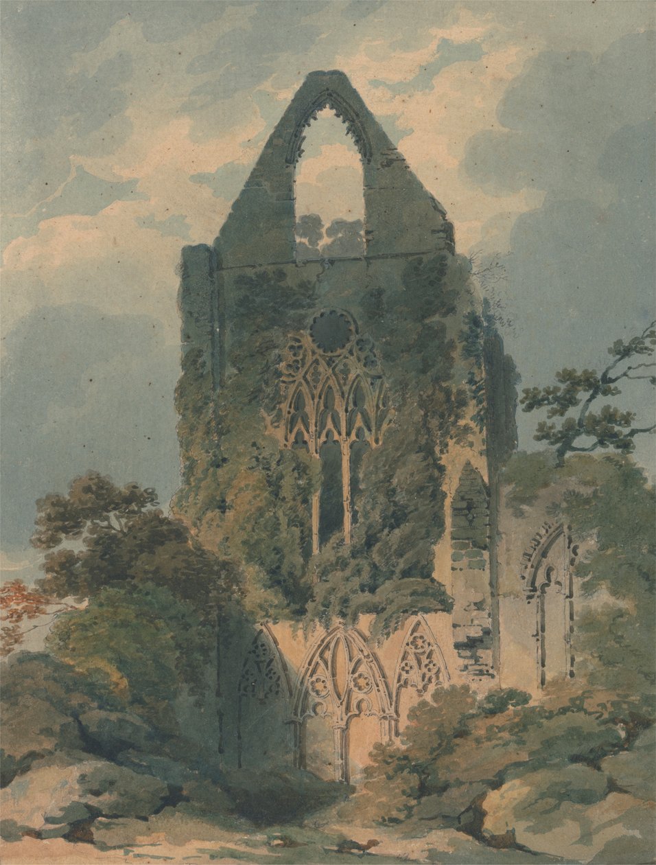 Abadia de Tintern 作： ジョセフ・クラレンドン・スミス
