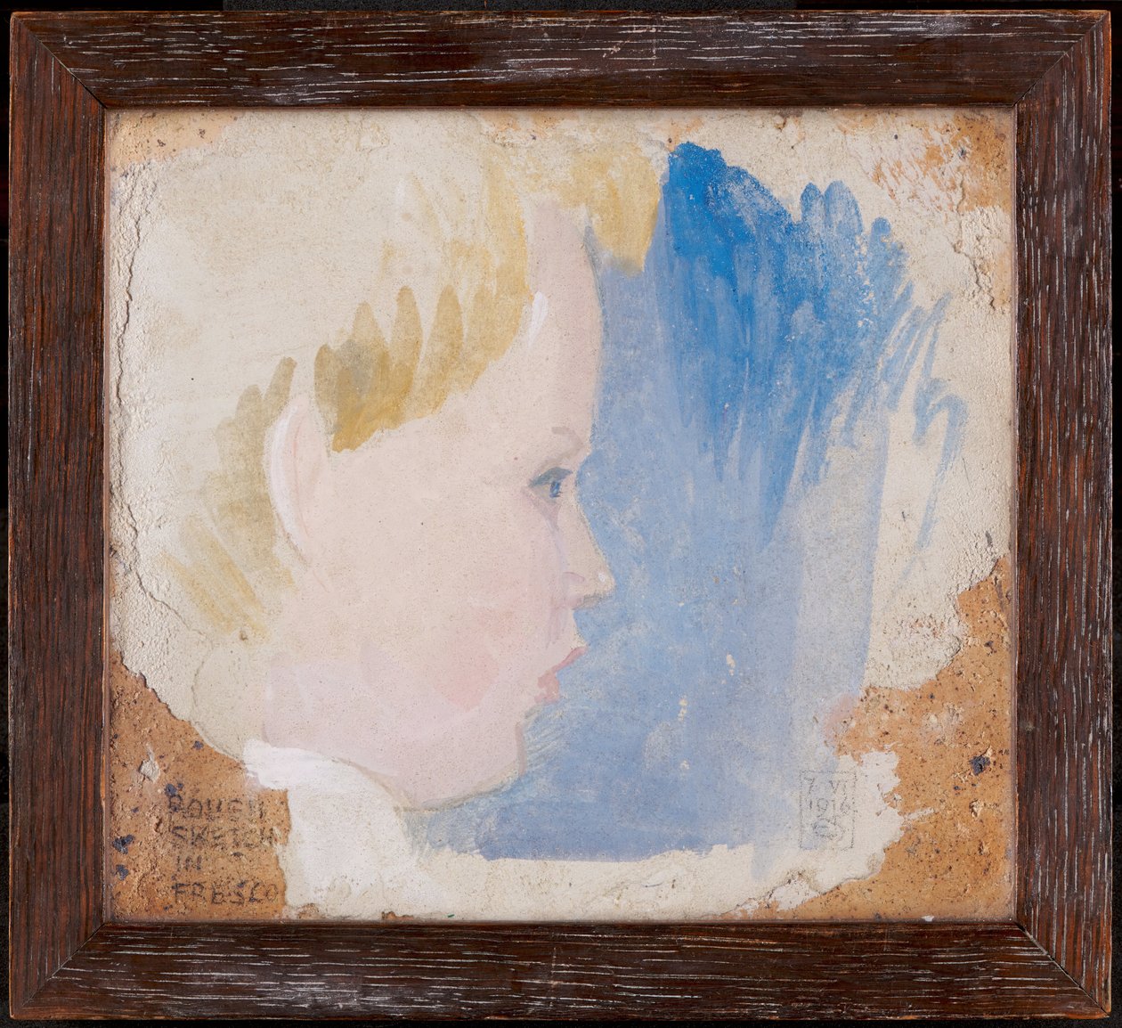 Head Of A Boy（少年の頭） 1916年 作： ジョセフエドワードサウソール
