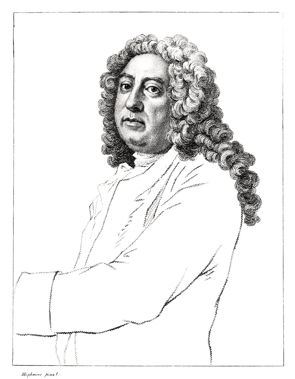 ジェームズ・ソーンヒル卿（1676-1734） 作： ジョセフ・ハイモア
