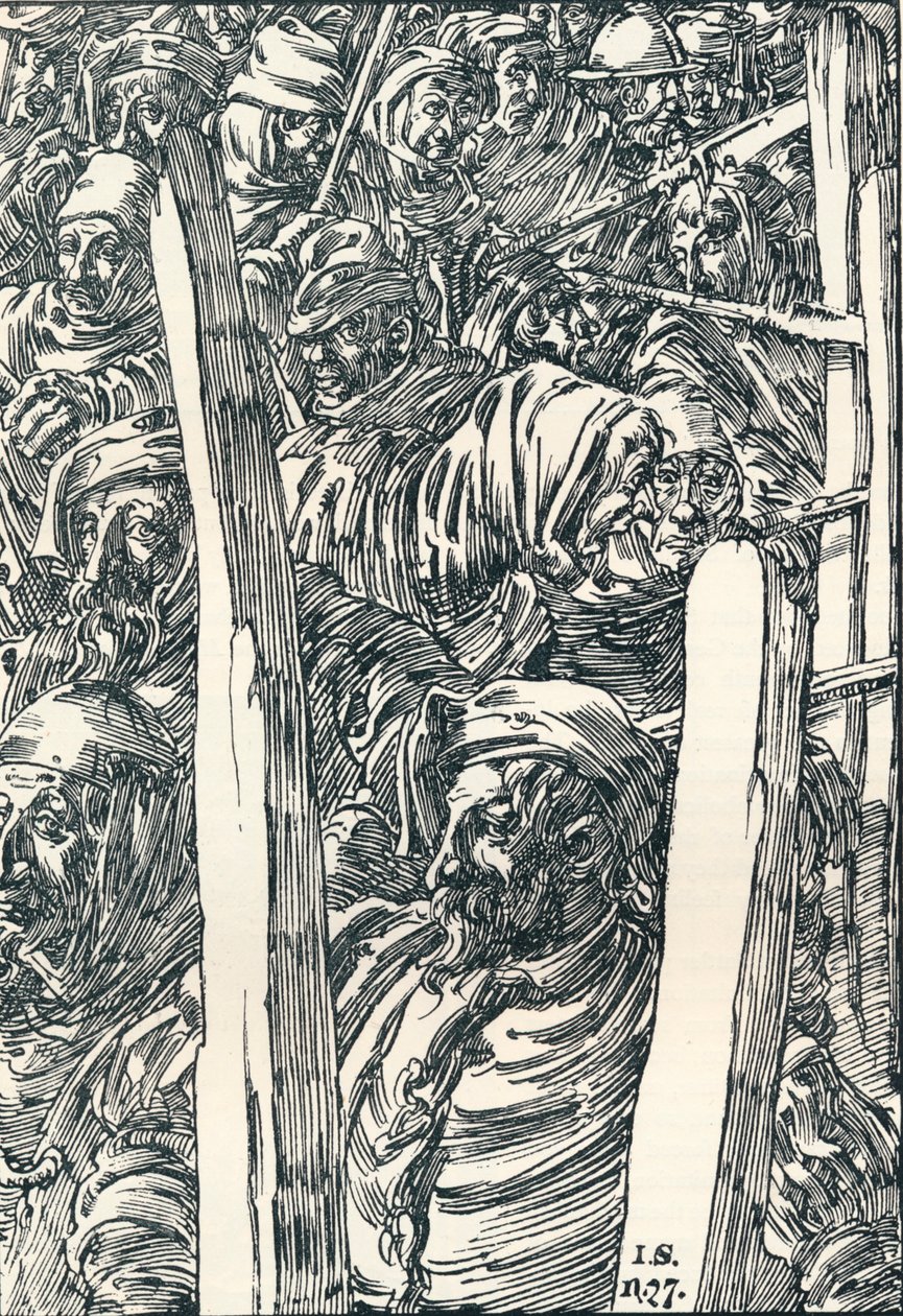 「農民の反乱」、c1895 作： ヨーゼフ・カスパー・サトラー