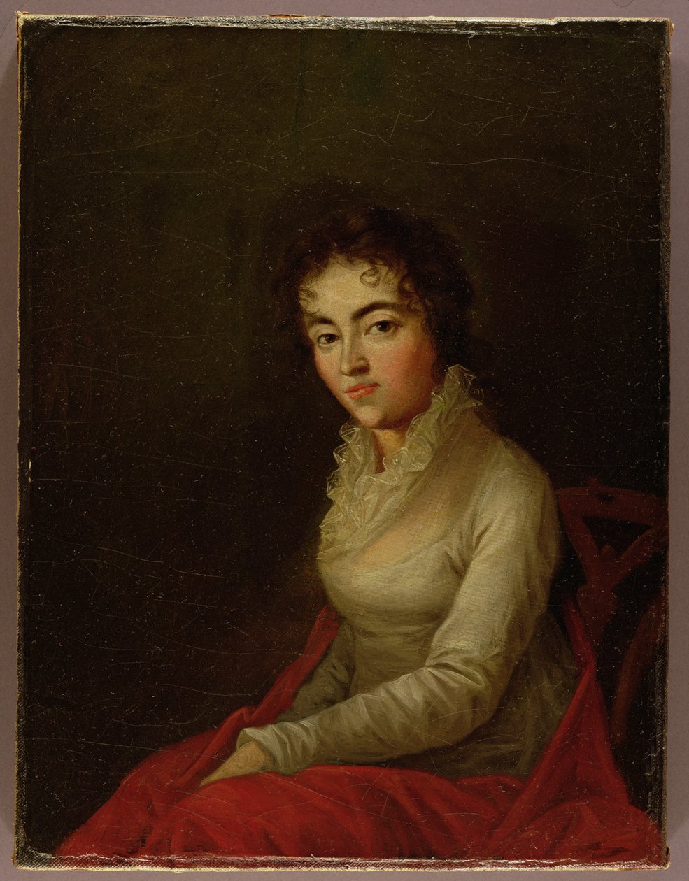 コンスタンツェモーツァルト（1763-1842） 作： ジョセフ・ランゲ