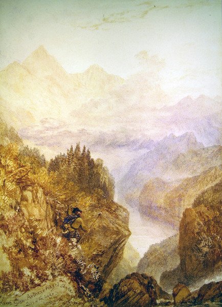 グレン・アートニー、1820年頃（紙に水彩画） 作： ジョセフ・マロード・ウィリアム・ターナー