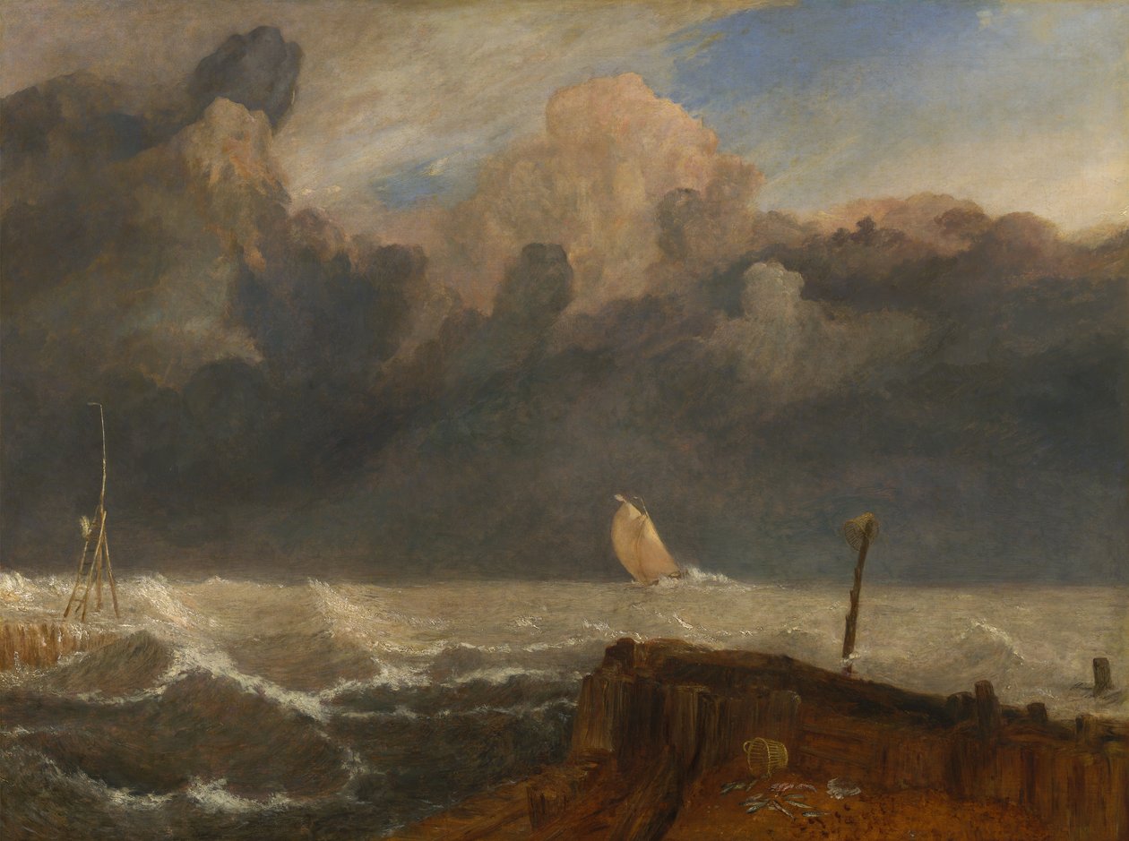 Port Ruysdael [1827年、王立芸術アカデミー、ロンドン、展覧会カタログ] 作： ジョセフ・マロード・ウィリアム・ターナー