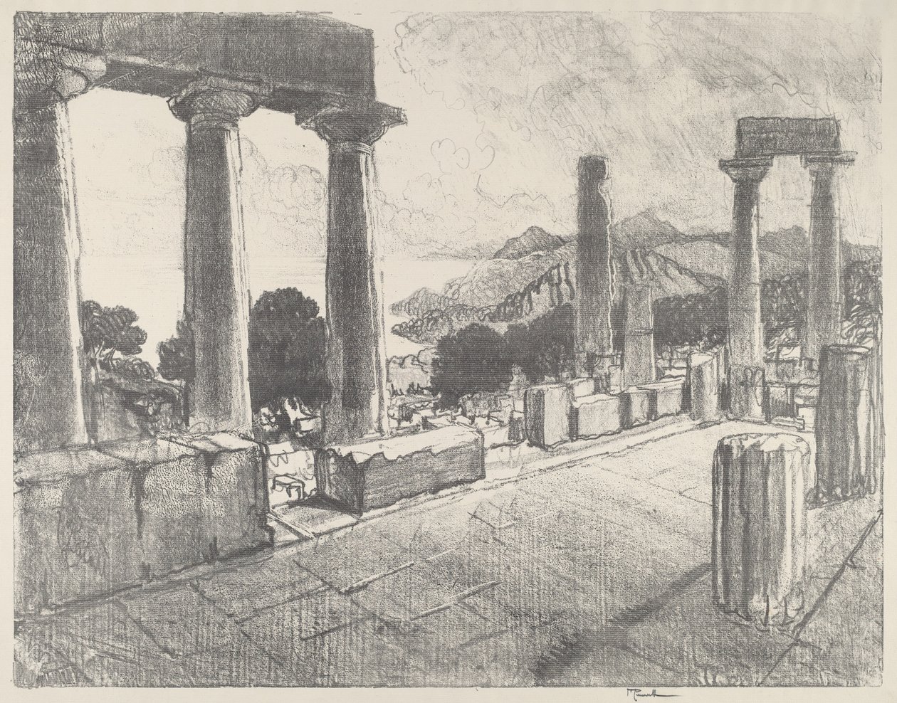 Aegina, The Black Forest, 1913年。 作： ジョセフ・ペネル