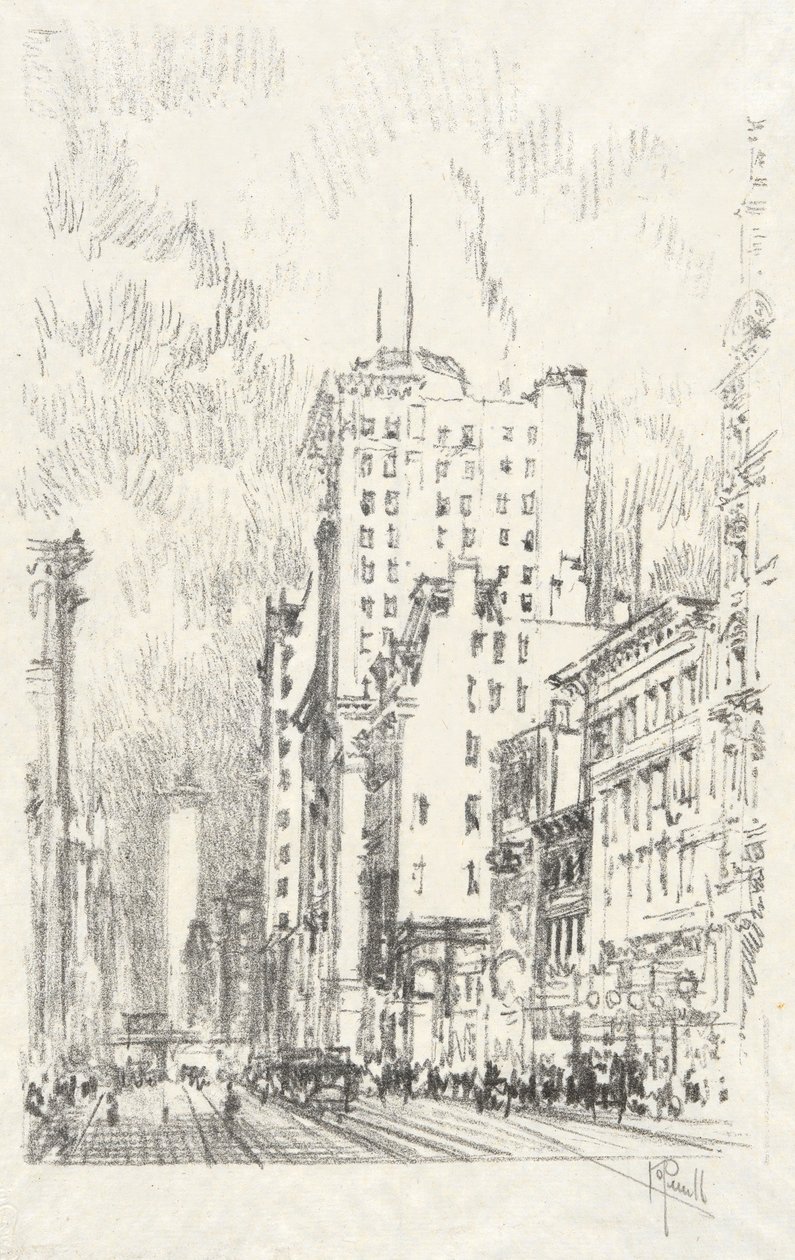 Broadway Above 23rd Street, #11 in アイコノフィル クラブ コレクション 作： ジョセフ・ペネル