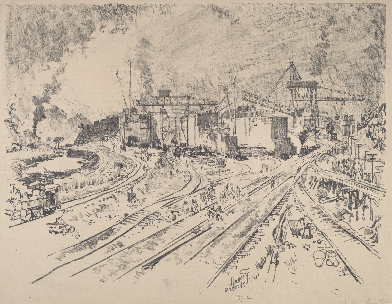 早朝、ミラフローレス、1912 年。 作： ジョセフ・ペネル
