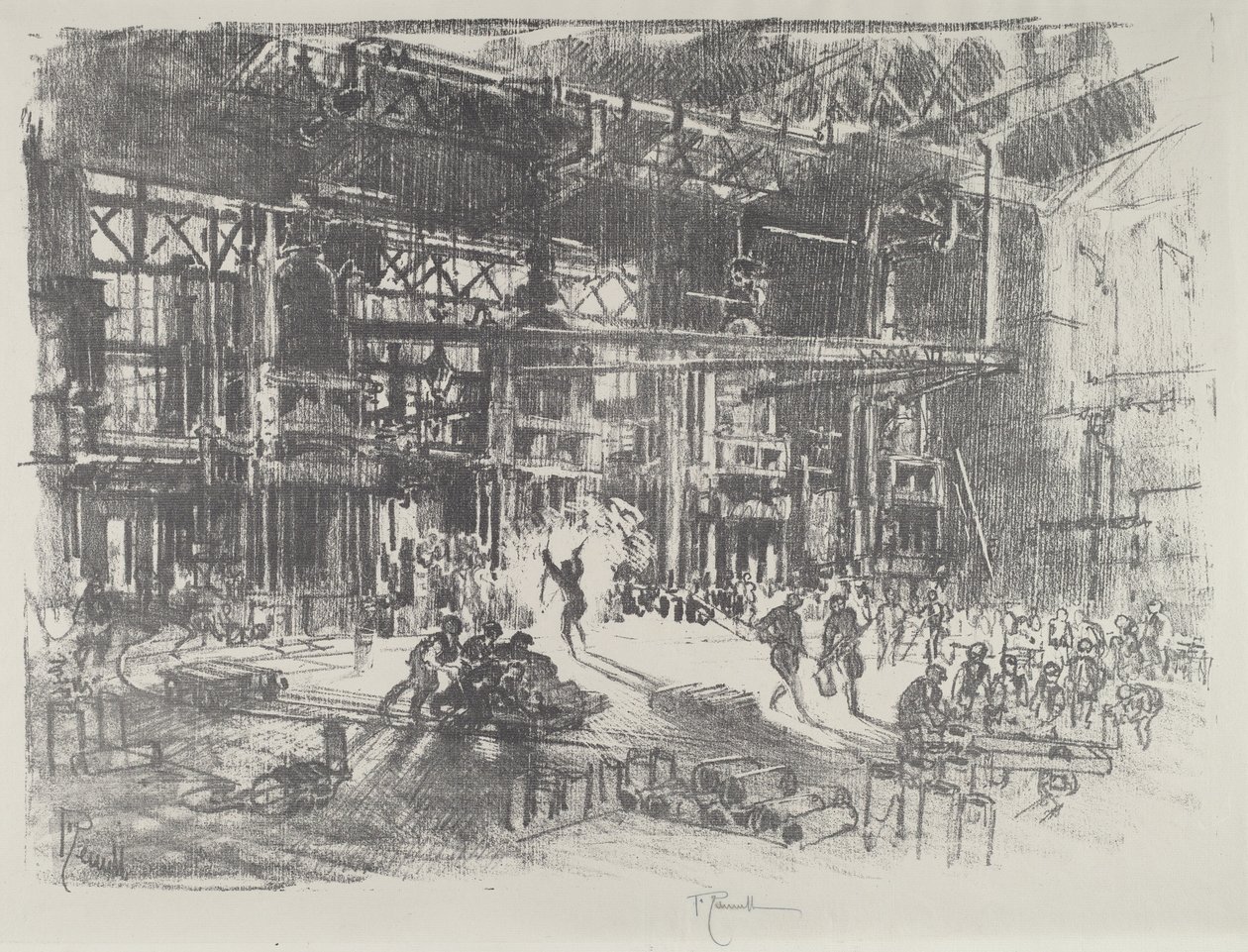 The Presses, 1916年。 作： ジョセフ・ペネル