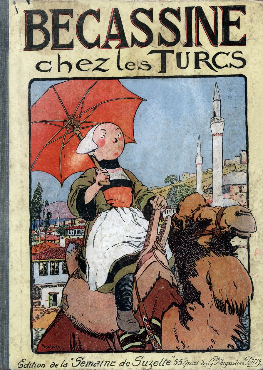 Becassine Chez les Turcs』の表紙。 作： ジョセフ・ポーフィーリー・ピンチョン