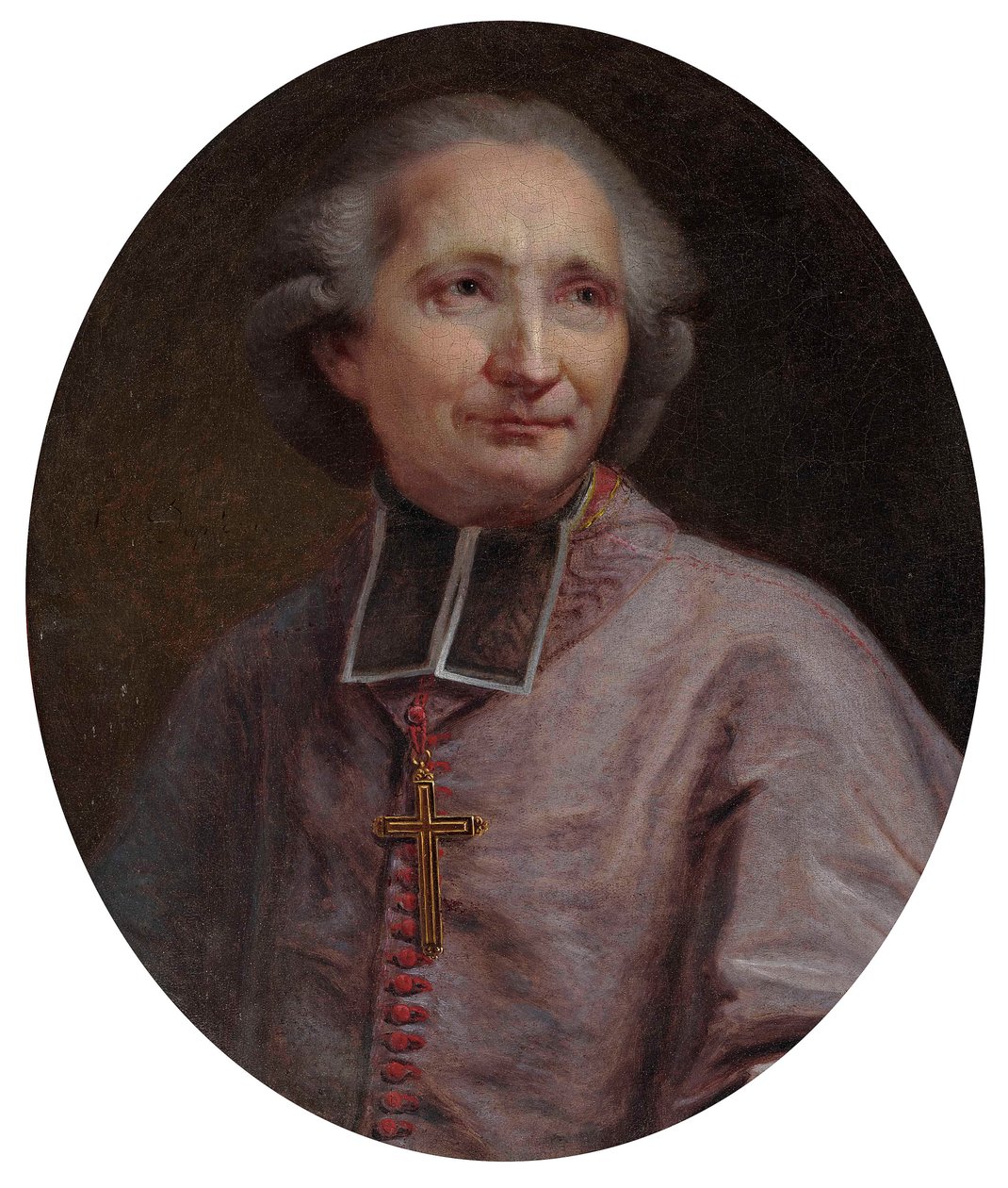 Antoine-Éléonor-Léon Leclerc de Juigné 1728-1811、18世紀後半。 作： ジョセフ・シフレッド・デュプレシス