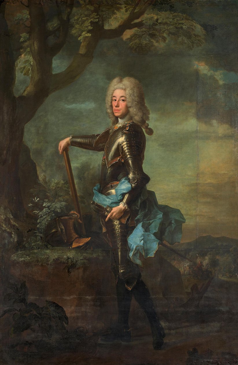 バイエルン選帝侯カール・アルブレヒト、のちの皇帝カール7世（1697-1745年） 作： ジョセフヴィヴィアン