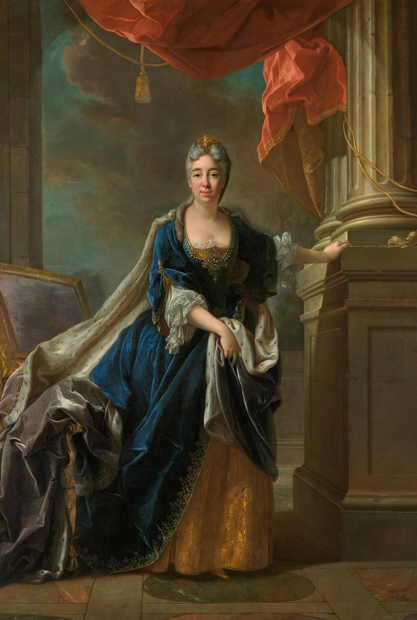バイエルンのマリア・アンナ・カロリーナ（1693-1751） 作： ジョセフヴィヴィアン