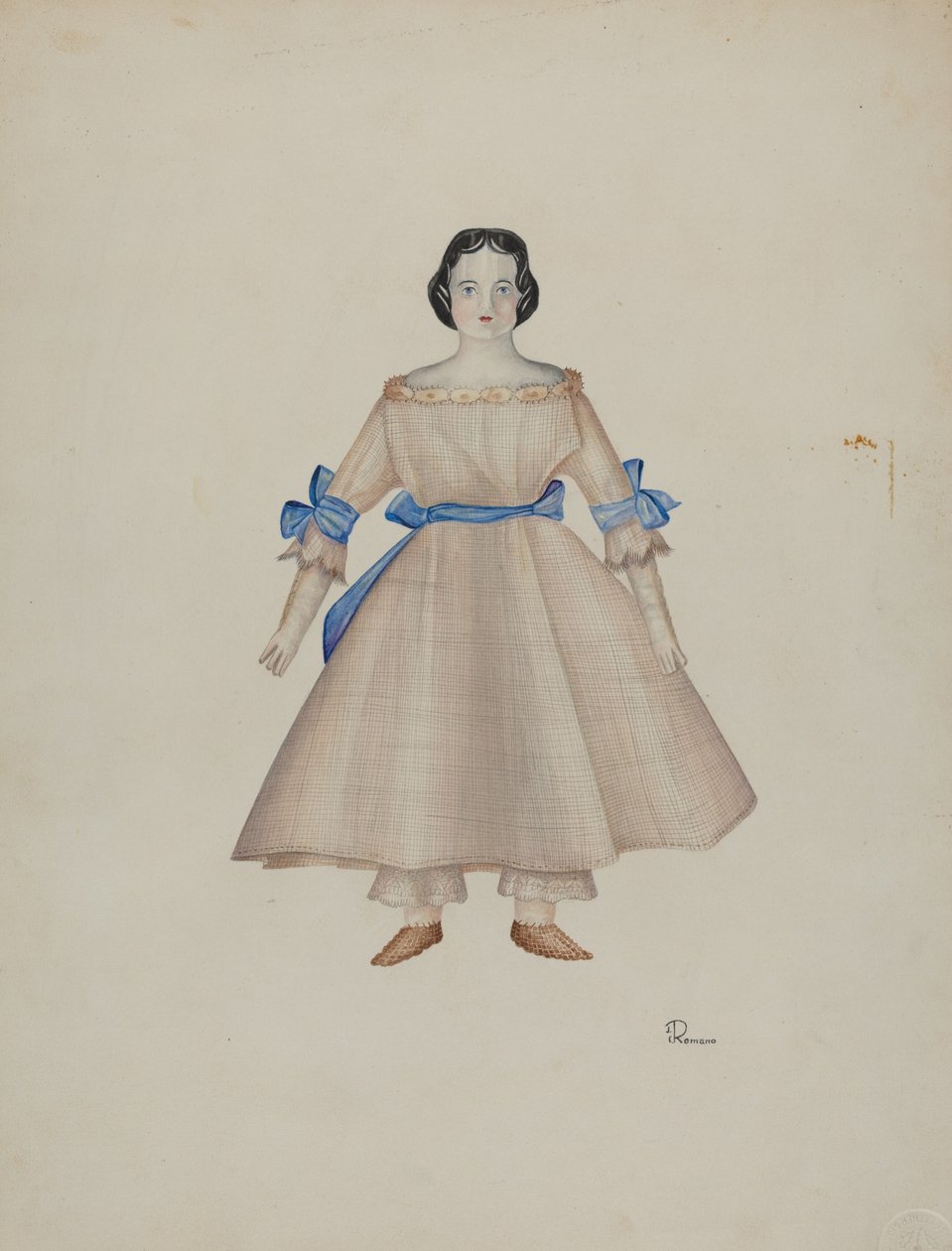 Doll - Mary, c. 1939. 作： ジョセフィンC.ロマーノ