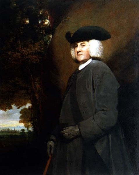 リチャード・ロビンソン（1709-94）の肖像 1775年頃 作： ジョシュア・レイノルズ