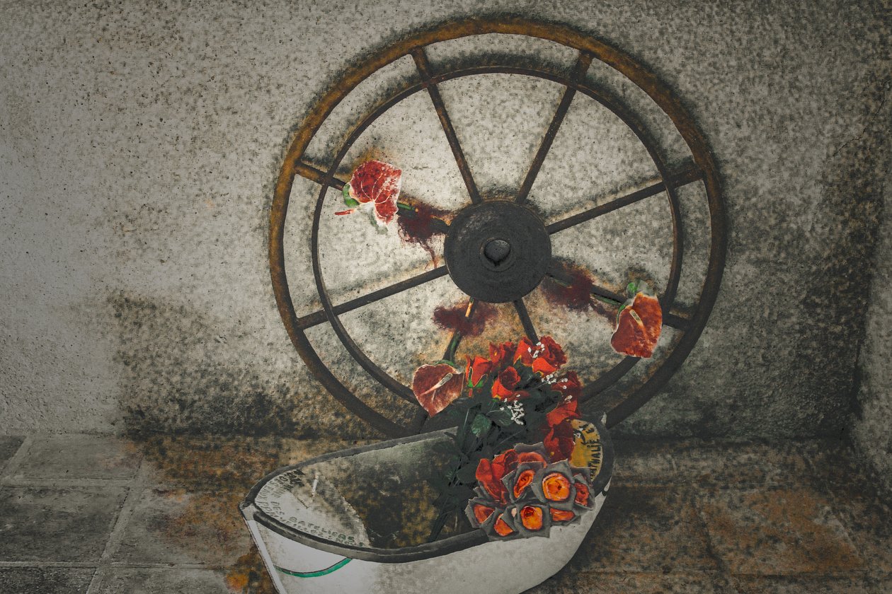 シリーズ『Chapelle du Canal』より「Flowers for the Mariners」、2016年（写真） 作： ジョイライオンズ