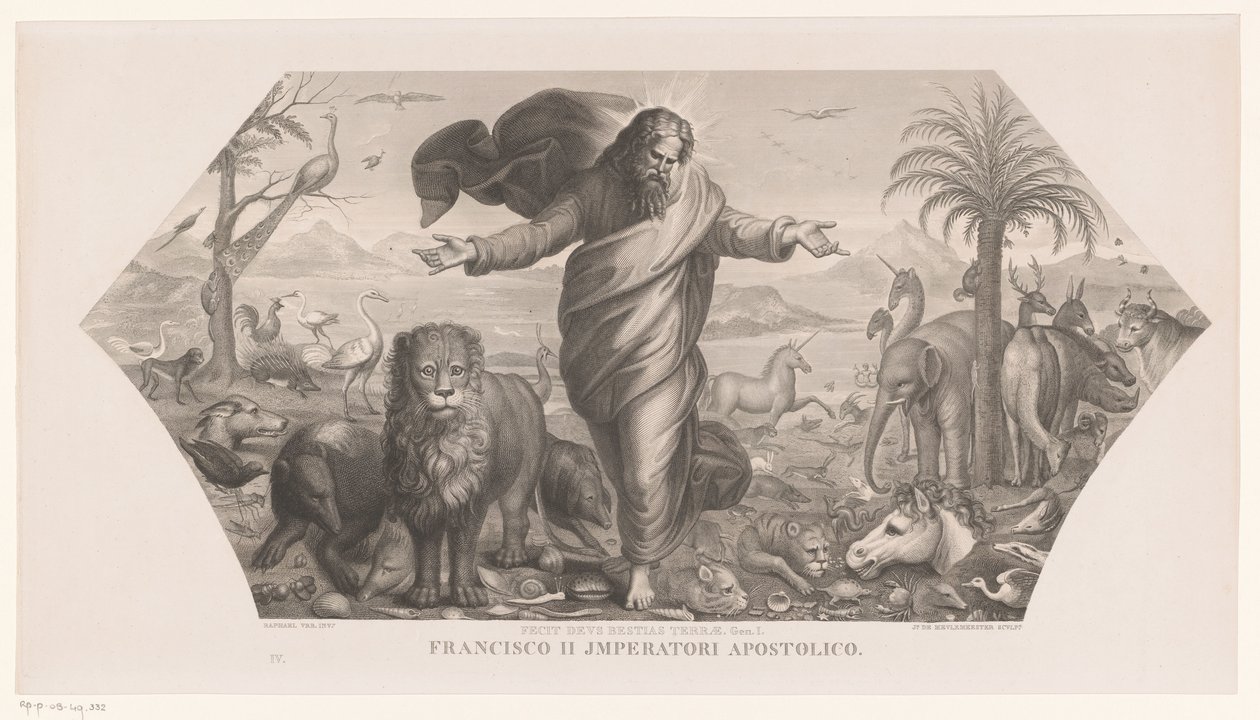 動物の創造 Fecit deus bestias terrae (オブジェクトのタイトル) 創作（連載タイトル） 作： Jozef Karel De Meulemeester