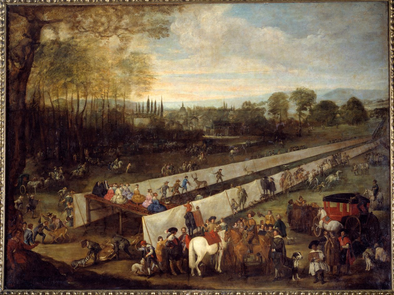 アランフェスのタブラディージョの追いかけっこ フアン・バウティスタ・デル・マゾ（1612-1667）の絵画 17世紀 マドリード、プラド美術館 作： フアンバウティスタマルティネスデル（attr。To）マゾ