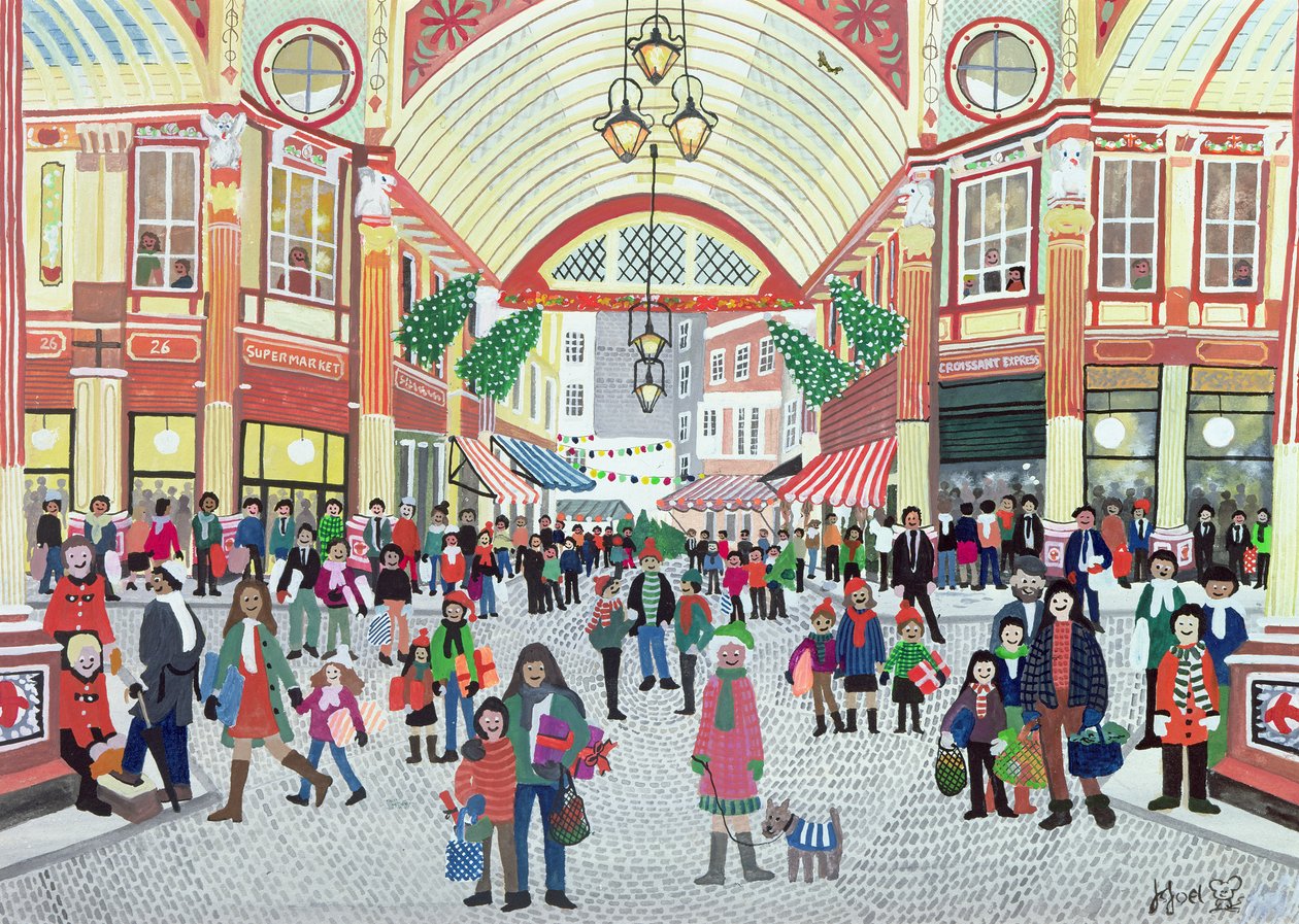 Leadenhall Market、ロンドン 作： ジュディ・ジョエル