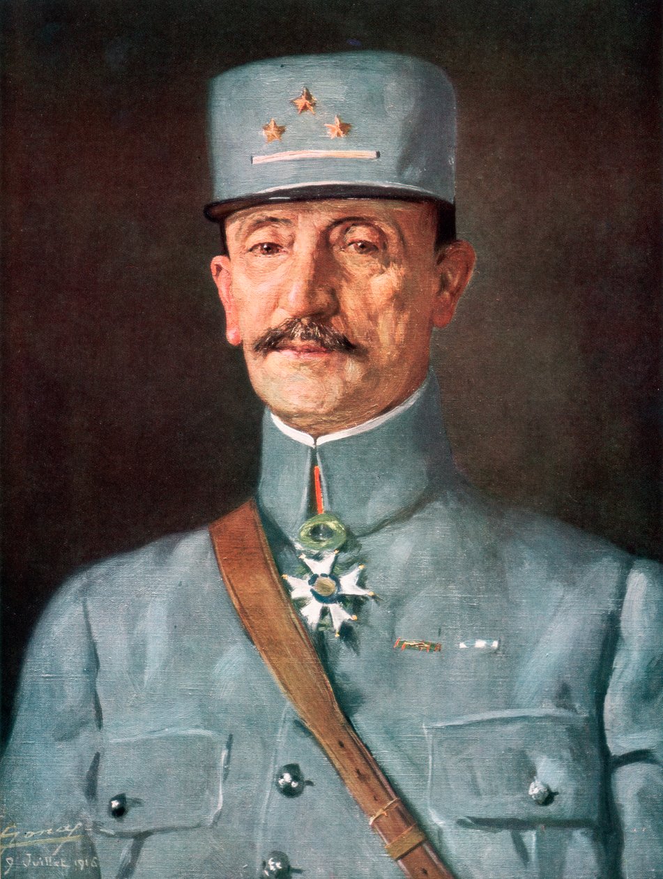 マゼル将軍（第一次世界大戦中のフランス陸軍将校）1916年、1926年 作： ジュリエット