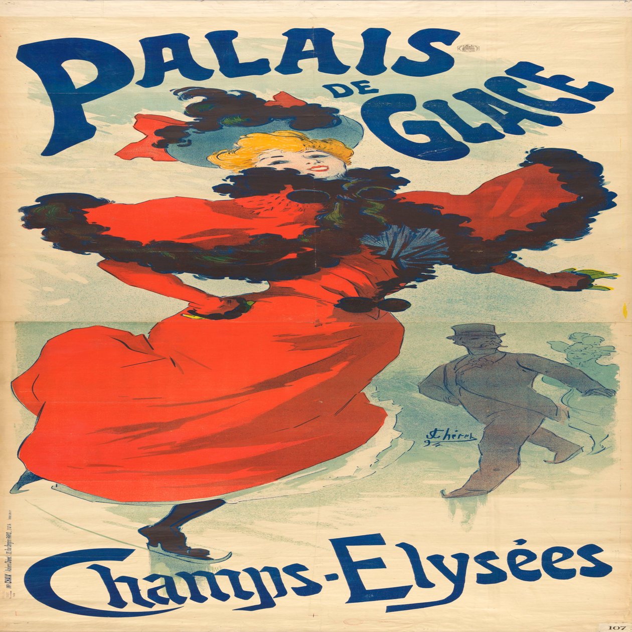 Palais de Glace. Champs-Élysées 作： ジュール・チェレット