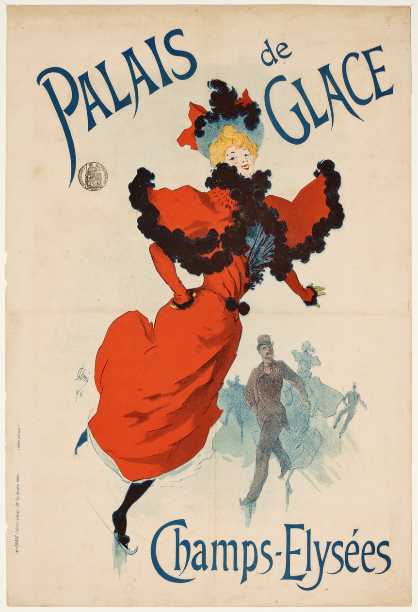 Palais de Glace Champs Elysées, Vorderansicht 作： ジュール・チェレット