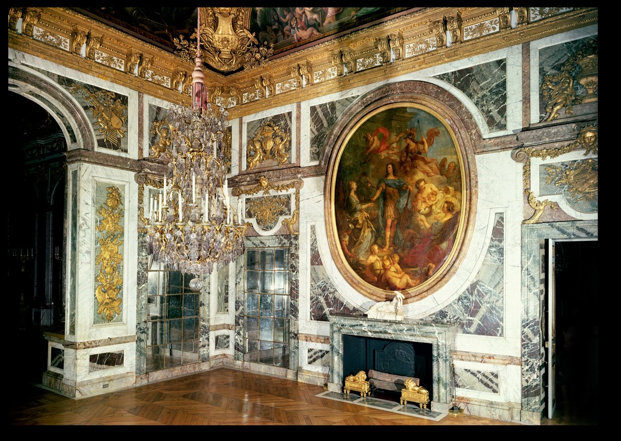 Salon de la Paix、1678-84 作： ジュール・アルドゥアン・マンサール