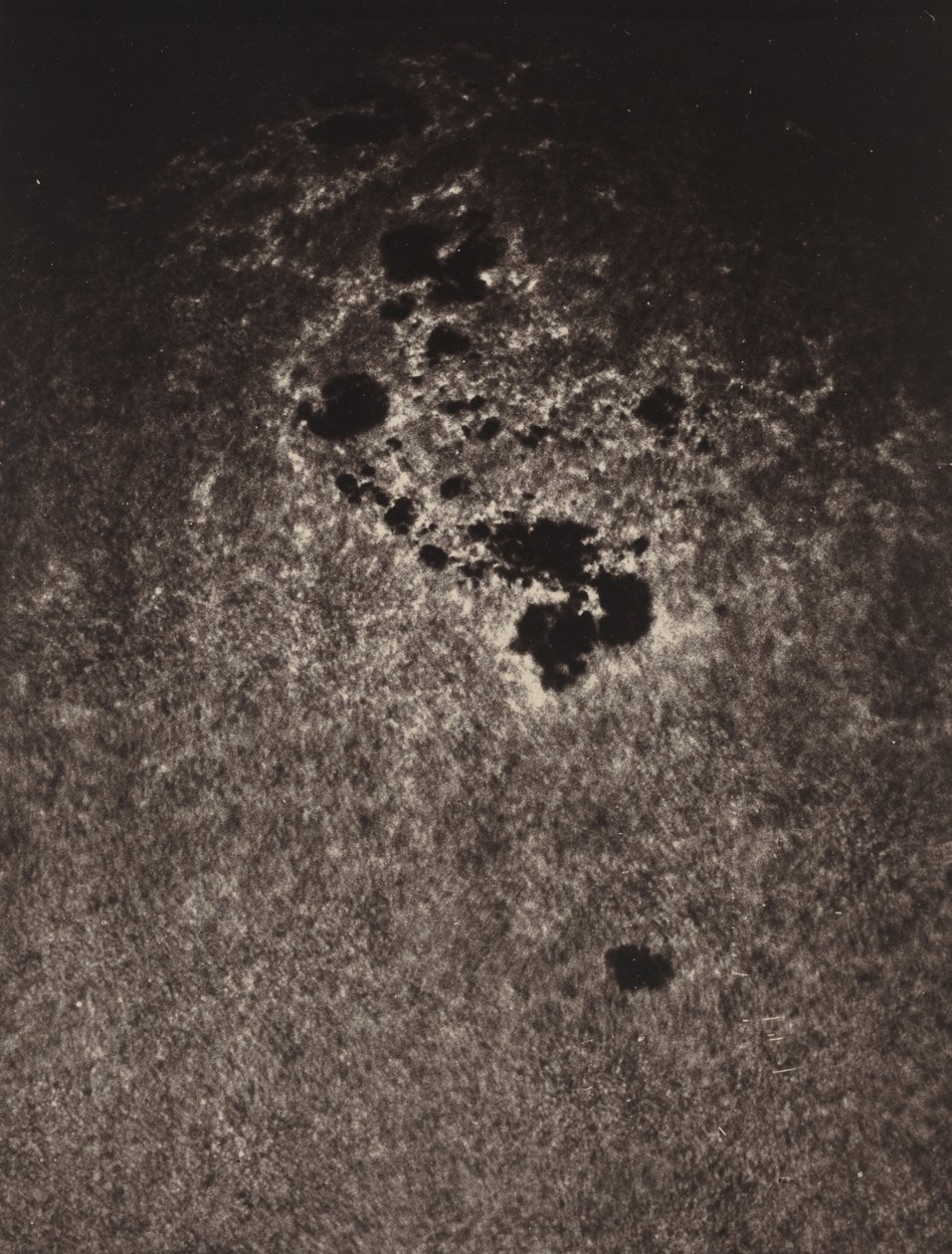 無題（太陽表面の研究）,1893（写真） 作： ジュール・ヤンセン
