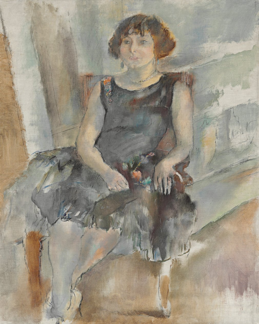 ブルネット、1928 作： ジュール・パスシン