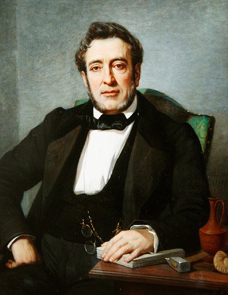 エミリエン・デュマの肖像、1859年（カンヴァスに油彩） 作： ジュール・サレス・ワグナー
