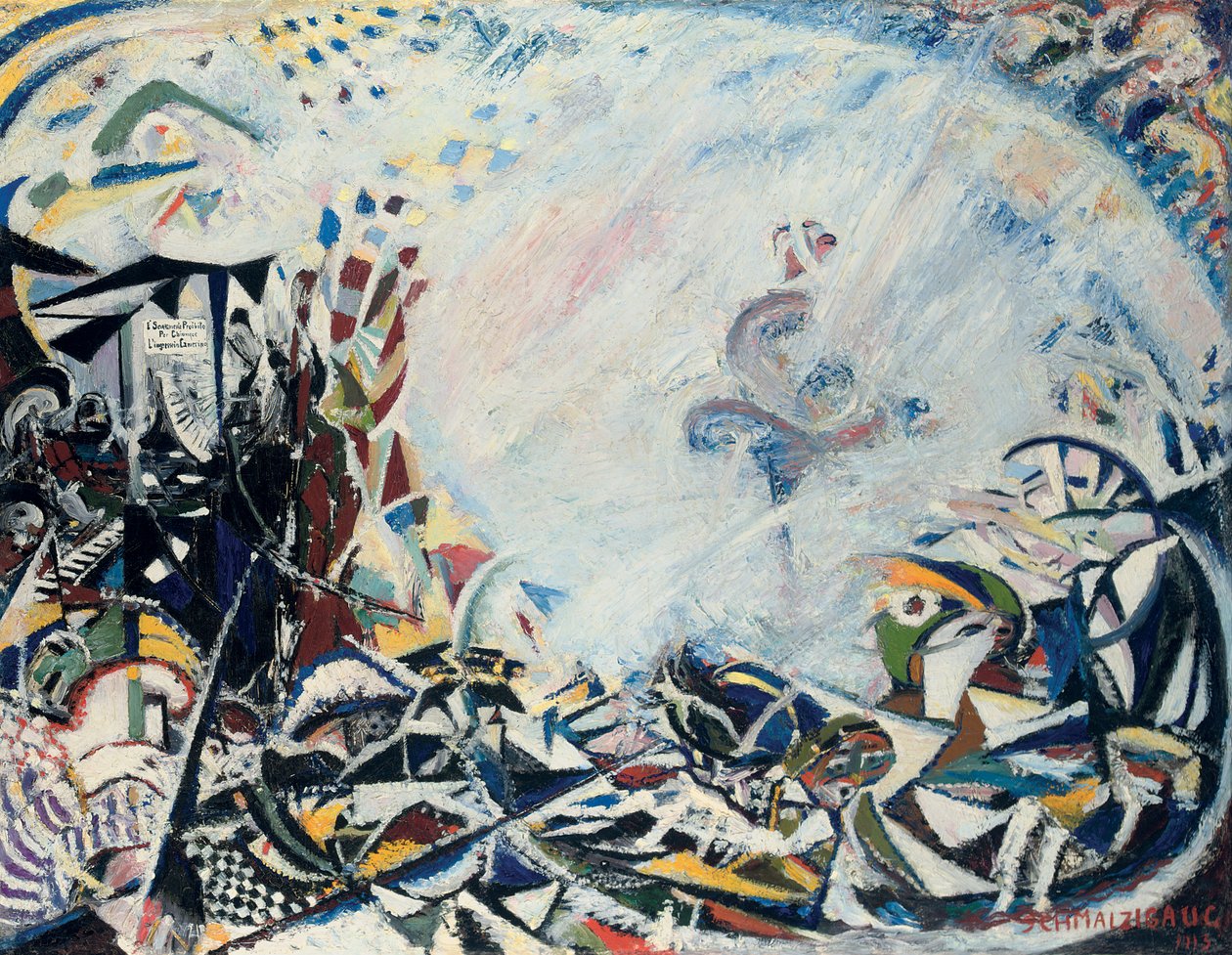 ダンスのダイナミック;ダンスのダイナミクス、1913 作： ジュール・シュマルツィゴーグ