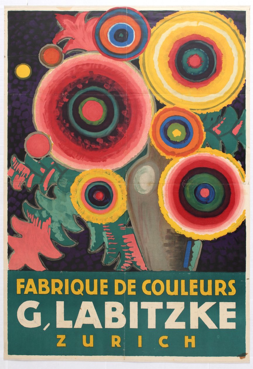 Labitzke Color Paints チューリッヒ、1916 年。 作： Jules de Praetere