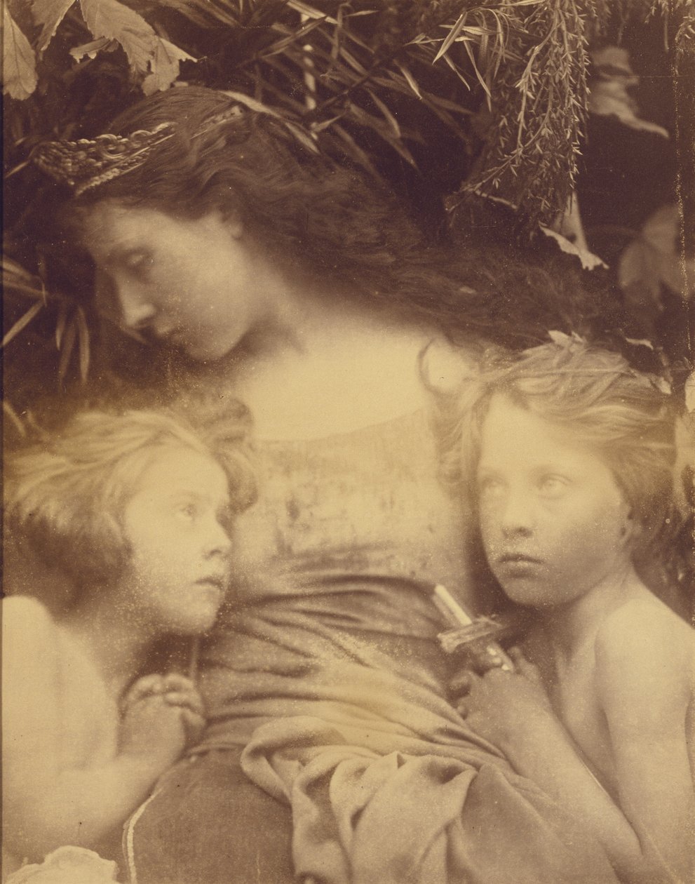 『聖家族』（A Holy Family） 作： ジュリア・マーガレット・キャメロン