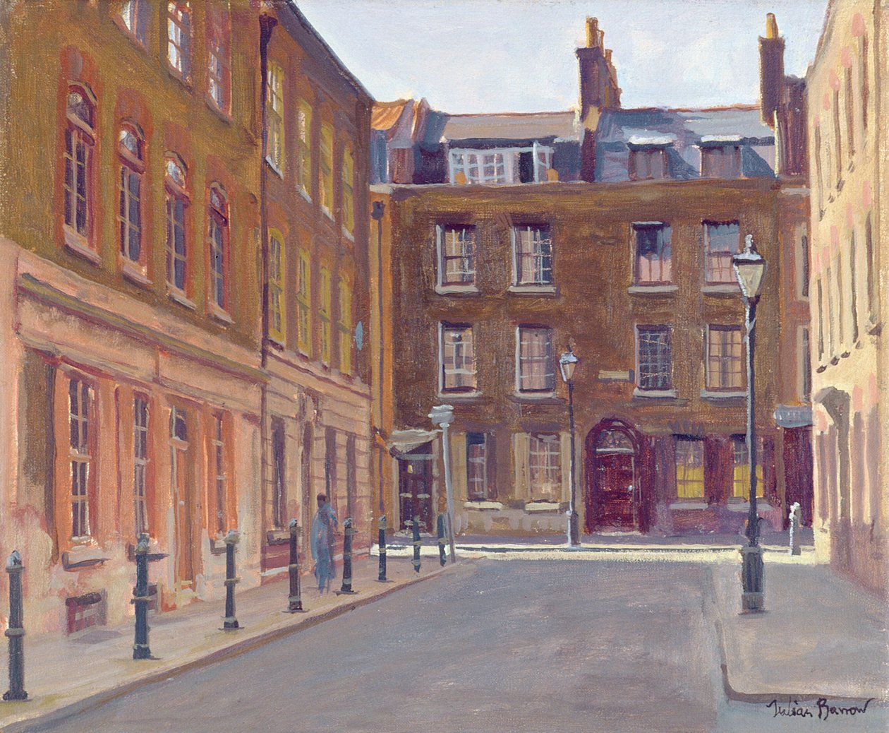 Princelet Street、Spitalfields 作： ジュリアン・バロー