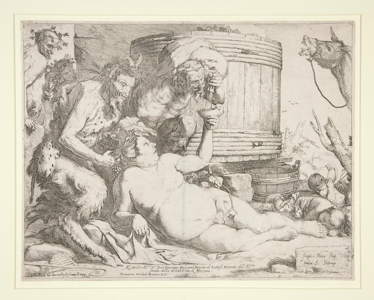 Bacchanal (Drunken Silenus) 作： フセペ・デ・リベラ
