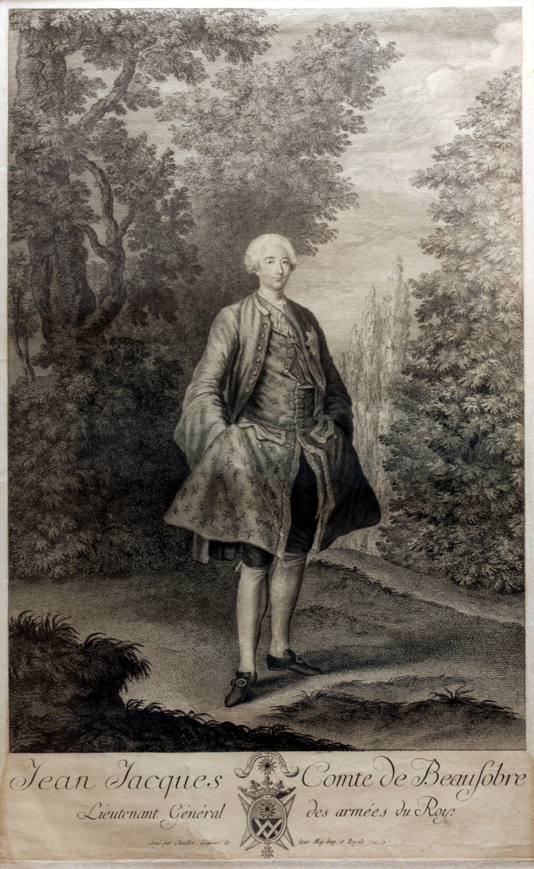 ジャン=ジャック、ロイの陸軍中将、ボーソブレ（1704-1783）の伯爵 作： ジャスタス・チェビレット