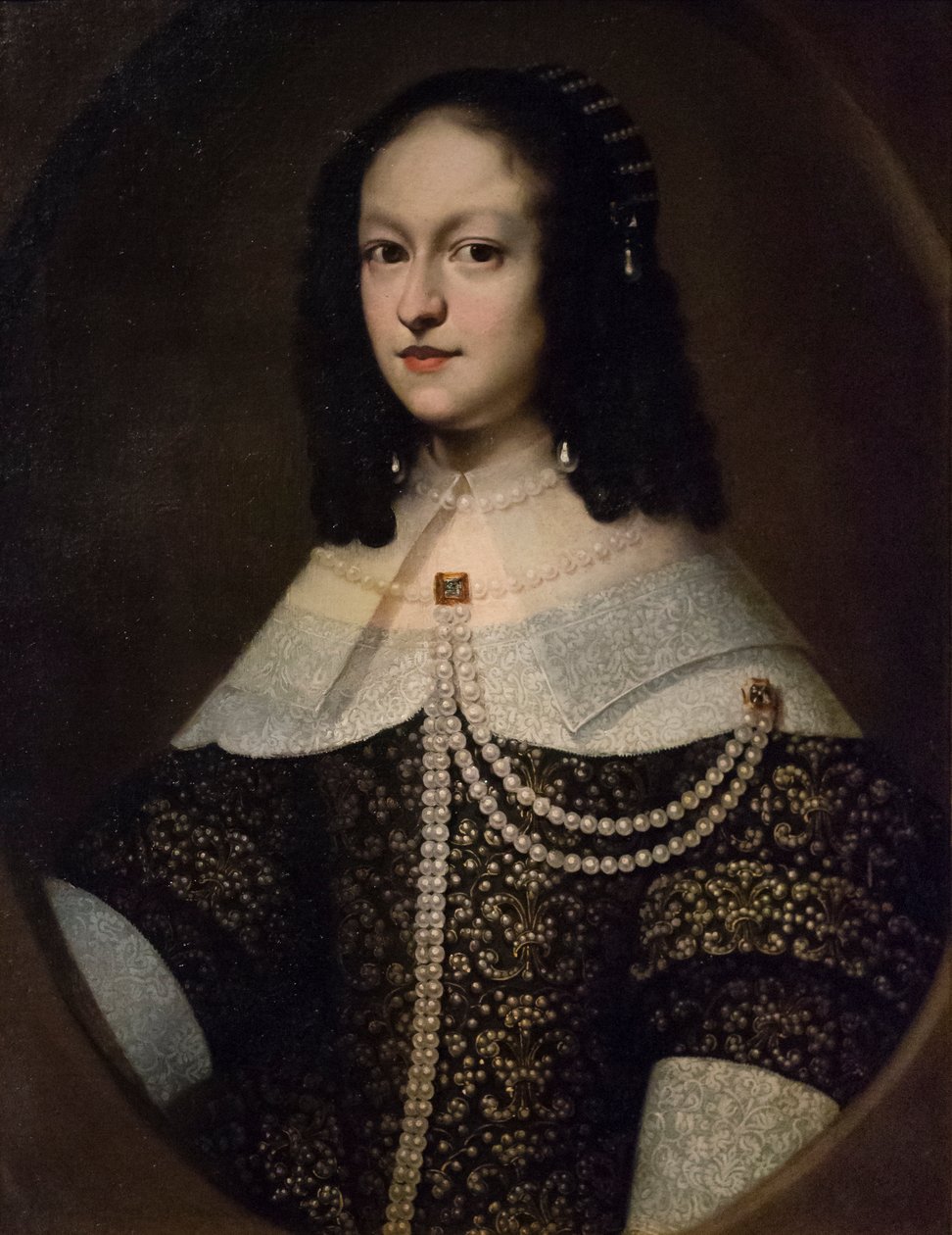 マルゲリータ・デ・メディチの肖像 1649-50年頃 油彩・カンヴァス 作： ユストゥス・サスターマンズ（のワークショップ）