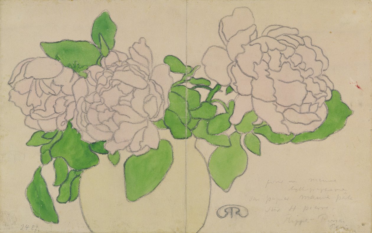 菊、1900年頃 作： ヨーゼフ・リップル・ロナイ