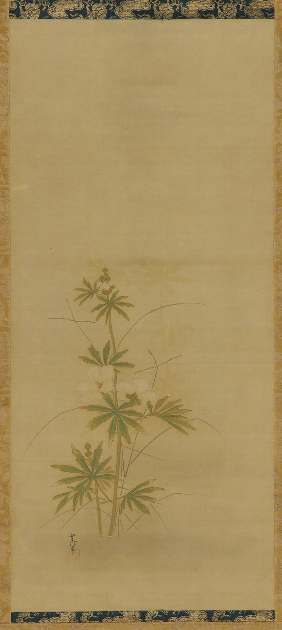 藍玉セット 江戸時代・17世紀中頃～18世紀初頭 作： 狩野要卜常信