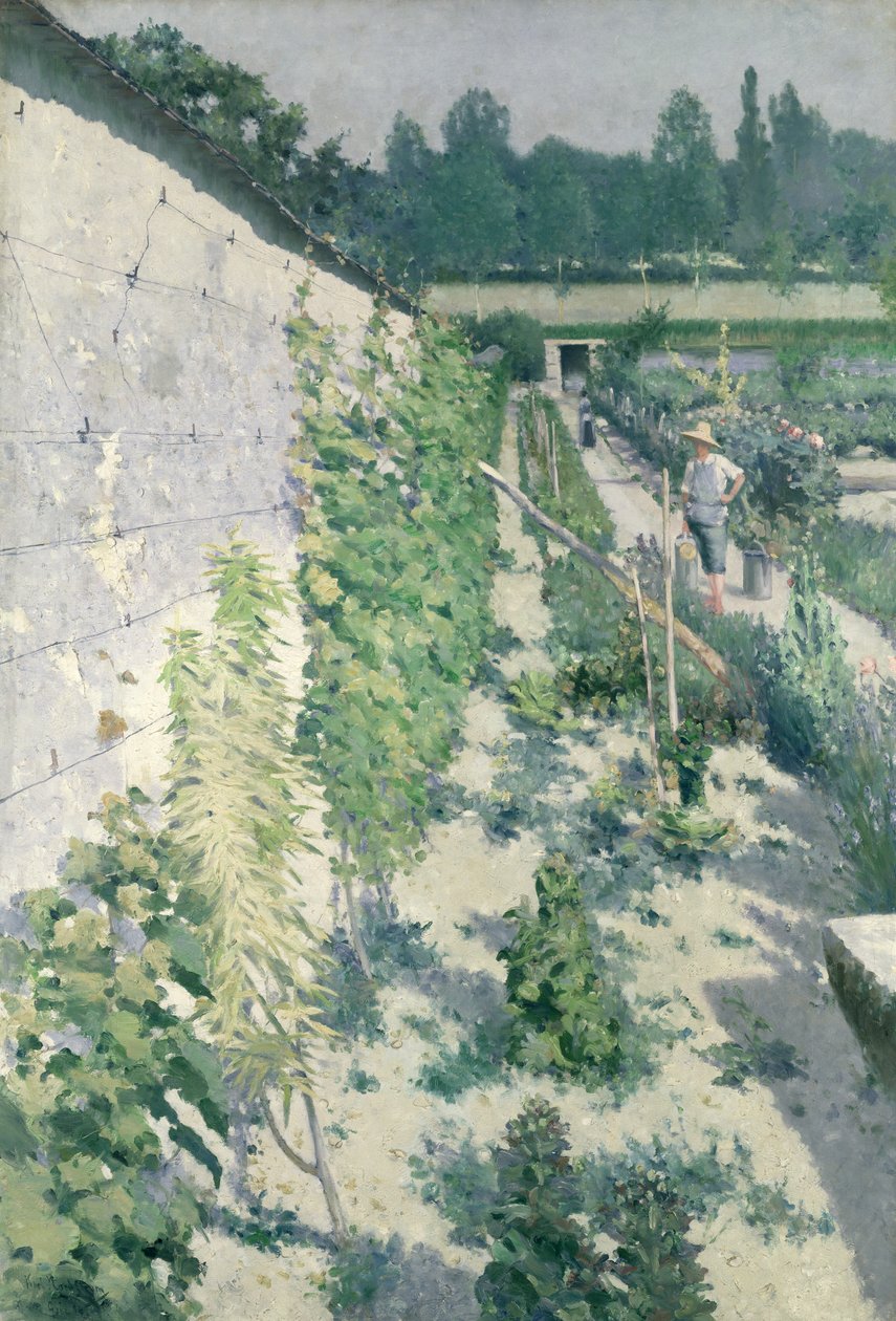 グレスの庭園、1884 作： カール・フレドリック・ノードストローム