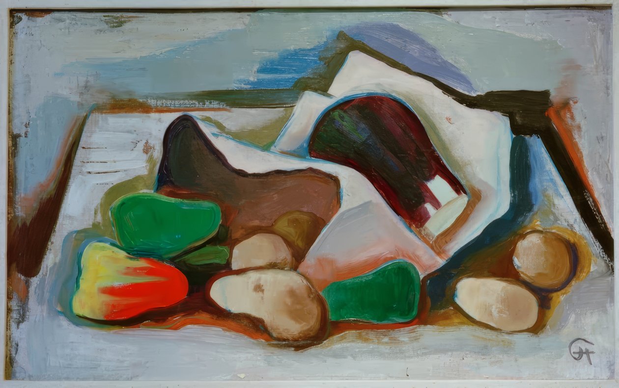 野菜の静物画 作： 