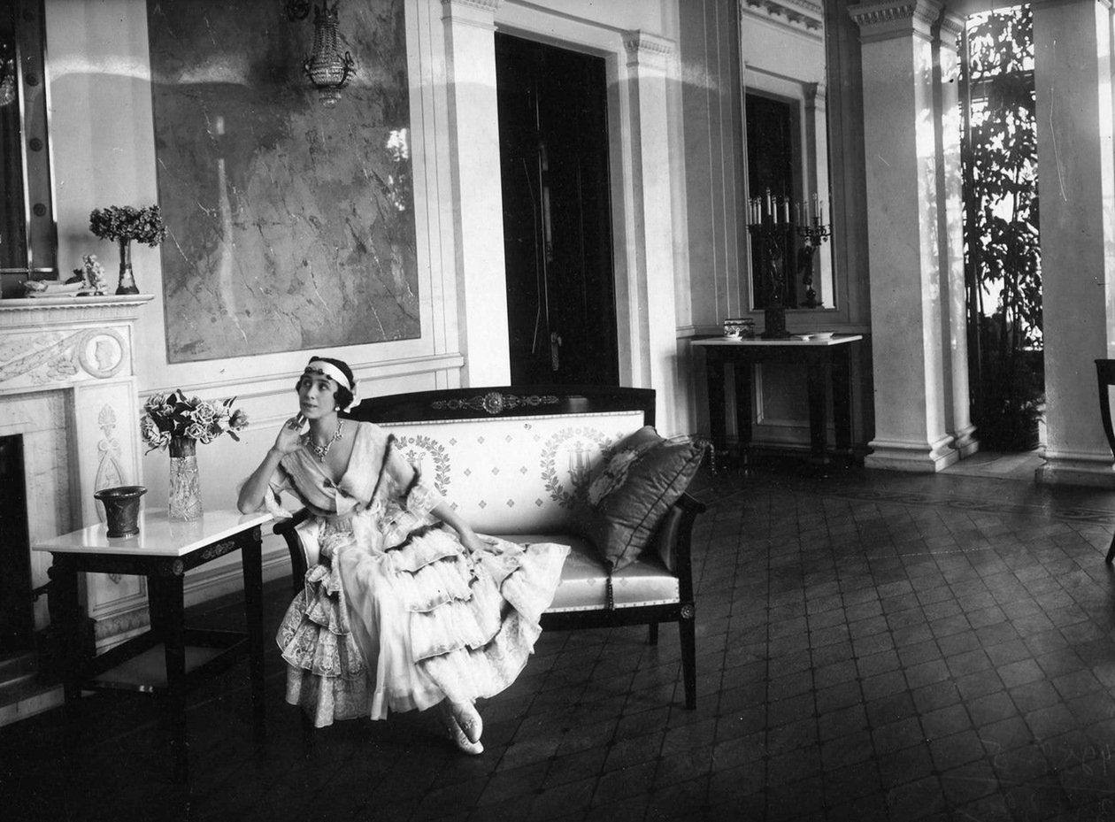 マチルド・クシェシンスカ1872-1971、1916 作： カール・カルロヴィッチ・ブラ