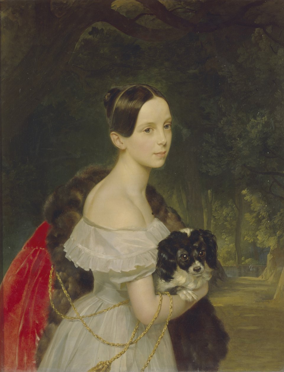 Ulyana M. Smirnovaの肖像、1837-1840 作： カール・パヴロヴィッチ・ブリューロフ