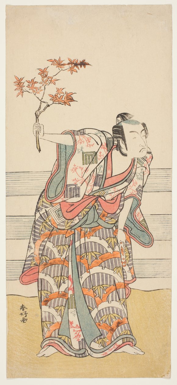 役名不詳の二代目市川門之助 作： 勝川春香®