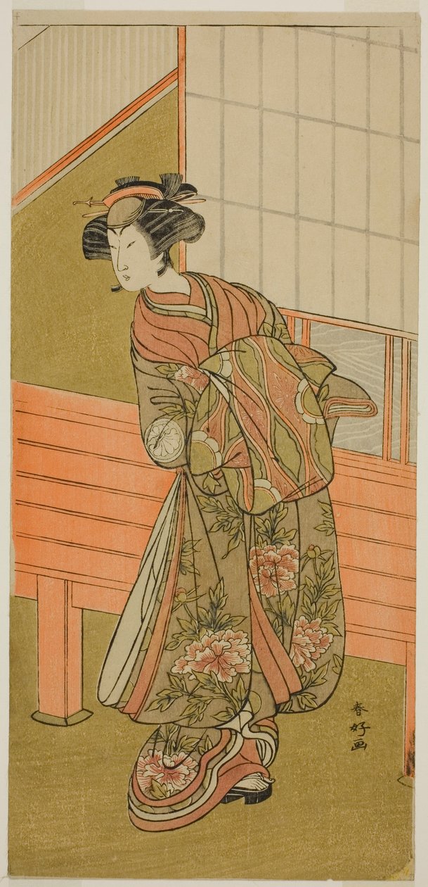 安永5年（1776）11月、市村座で上演された『菅田の花雪の黒虫』（ 作： 勝川春香®