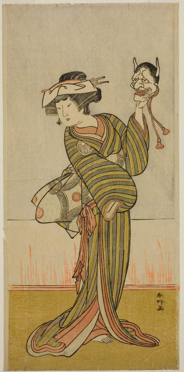 二代目山下金作（役名不明 作： 勝川春香®