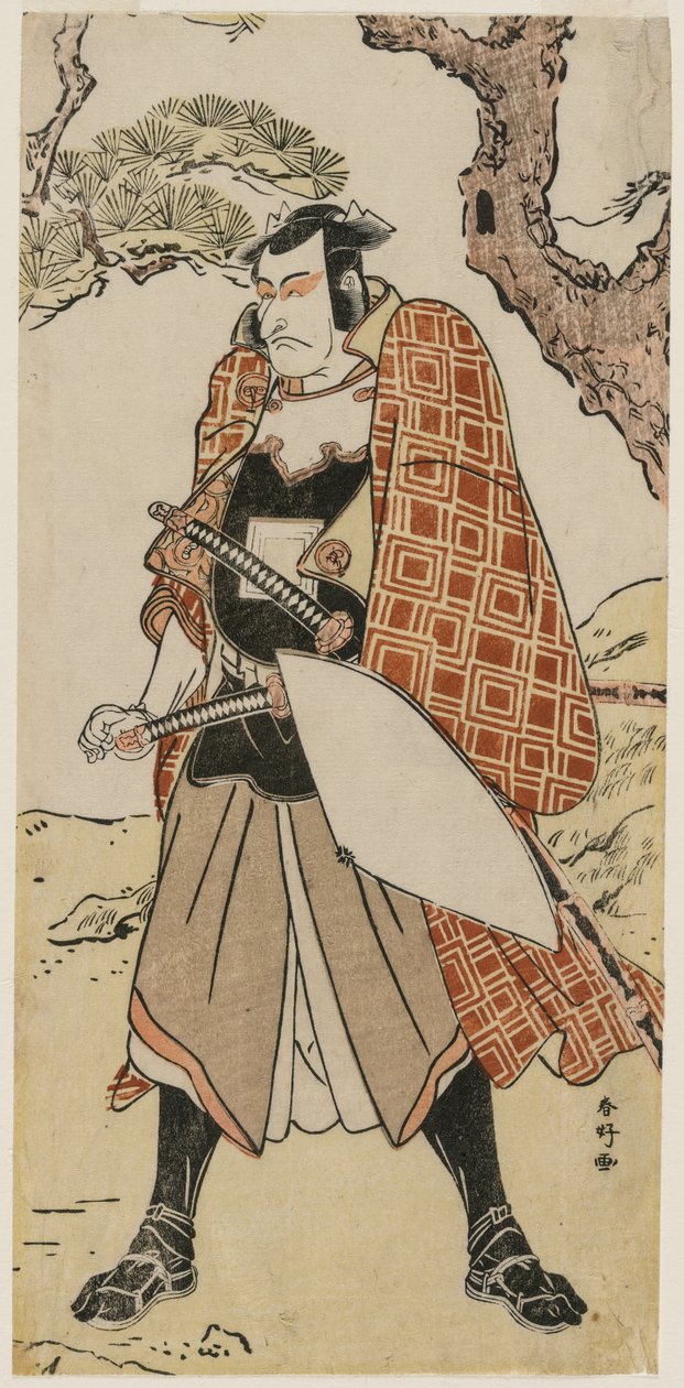 旅する戦士としての五代目市川團十郎 作： 勝川俊子