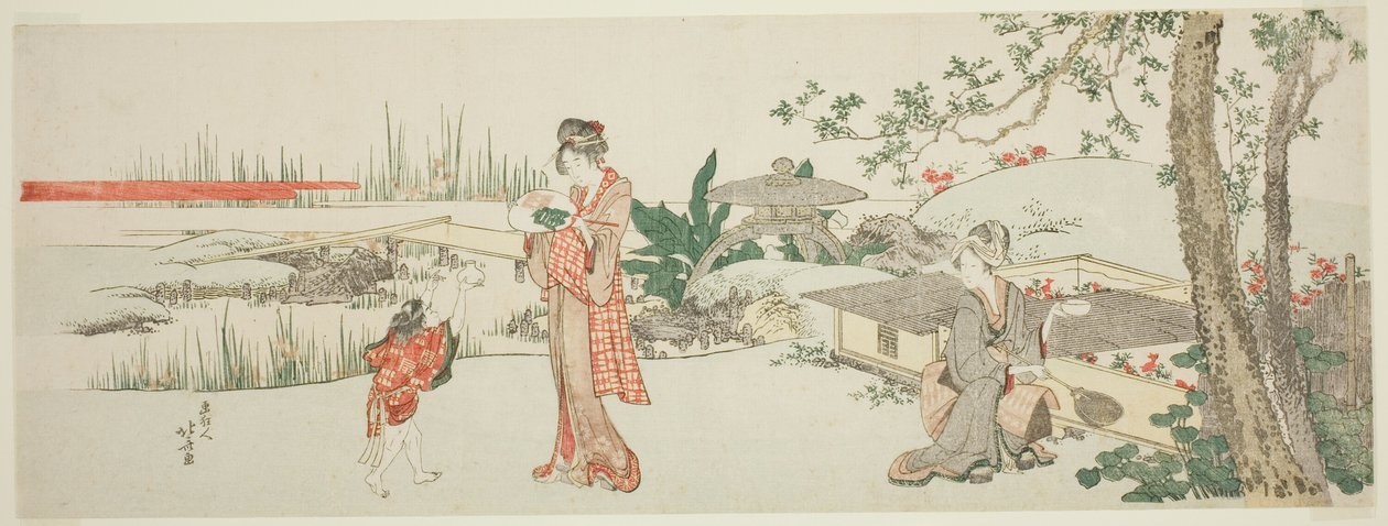 金魚売り 作： 北斎勝鹿