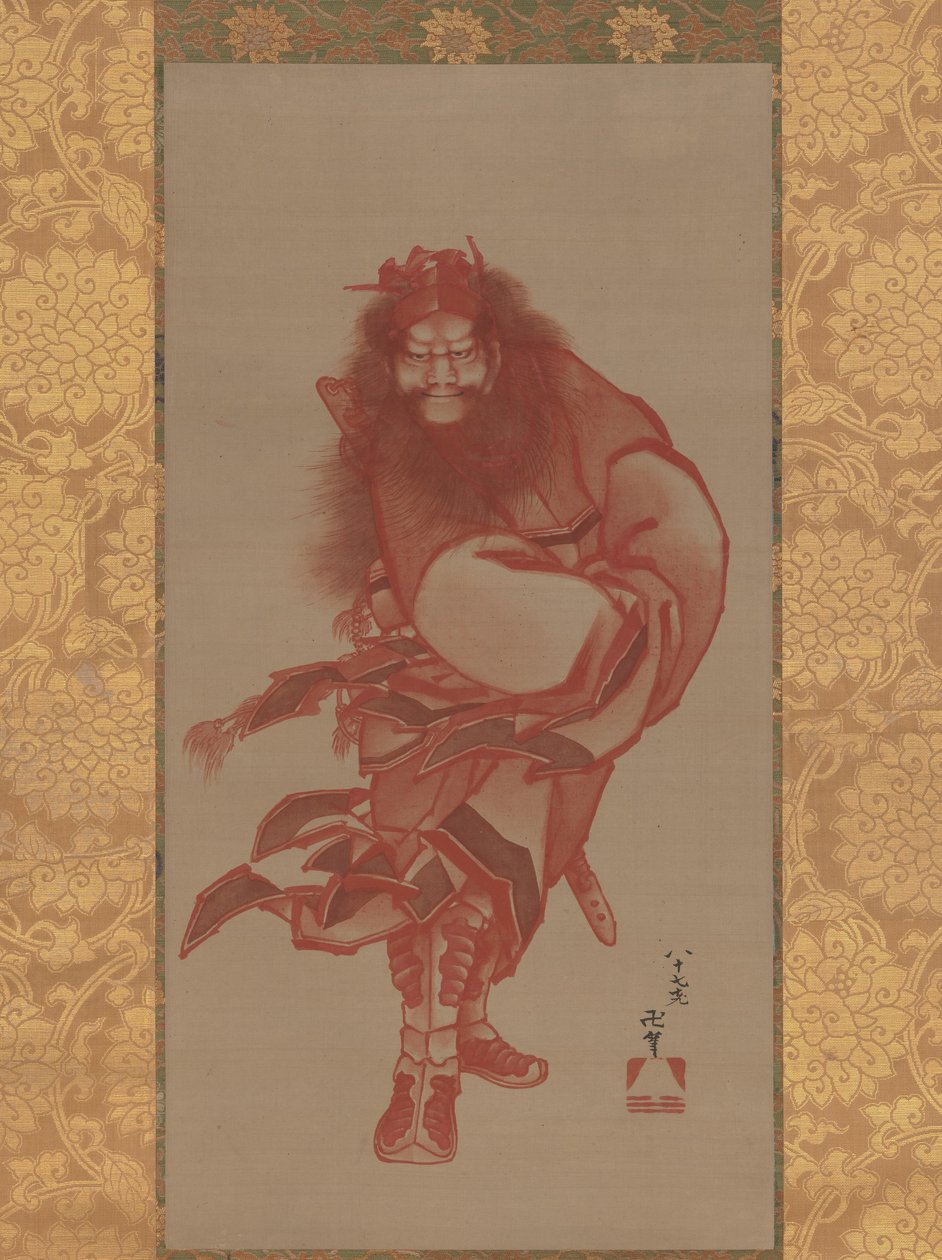 1847年の悪魔クエラー、レッドショーキ。 作： 北斎勝鹿
